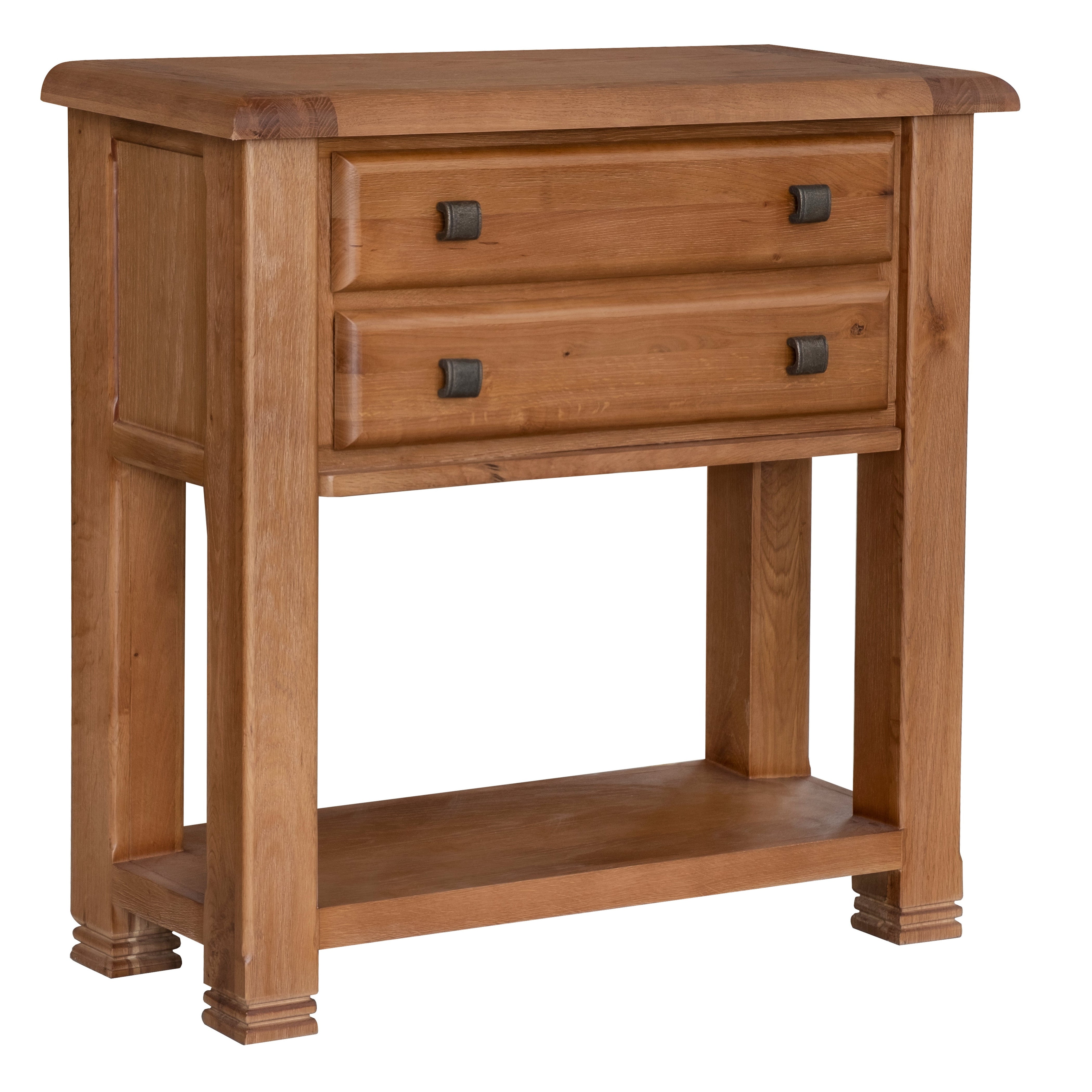 Vermont Oak Small Console Table