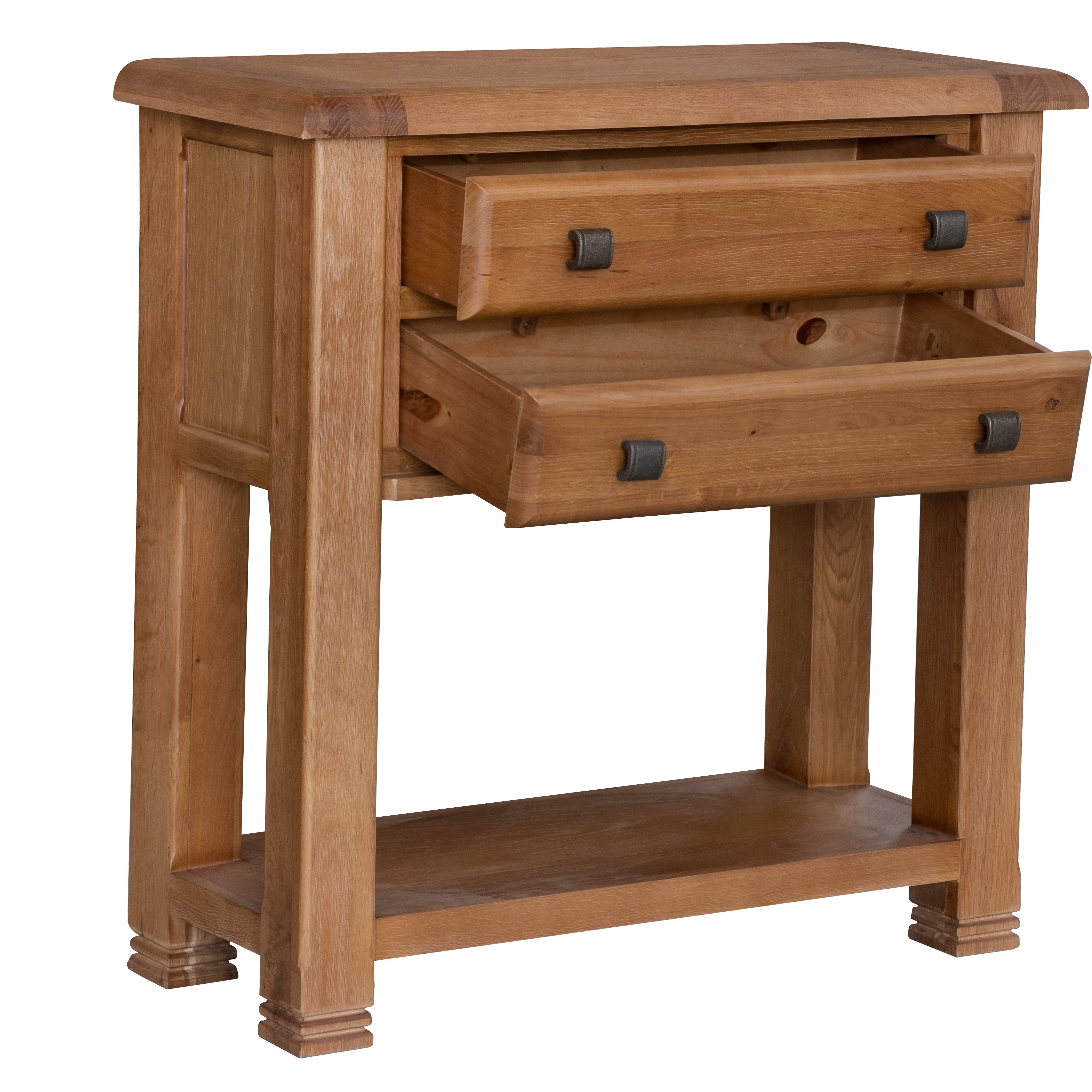 Vermont Oak Small Console Table