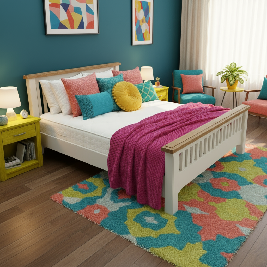 Eden Oak Low Footboard Bed Frame