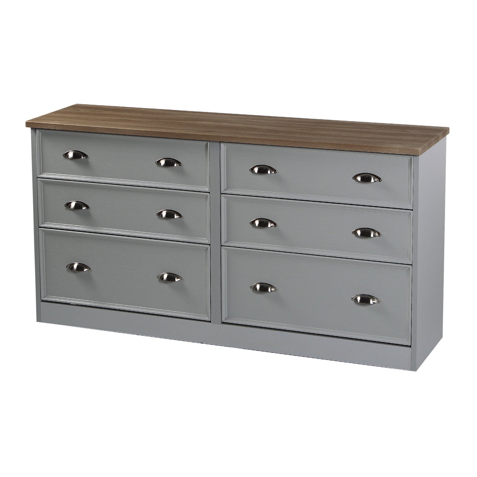 Heritage 6 Drawer Long Chest