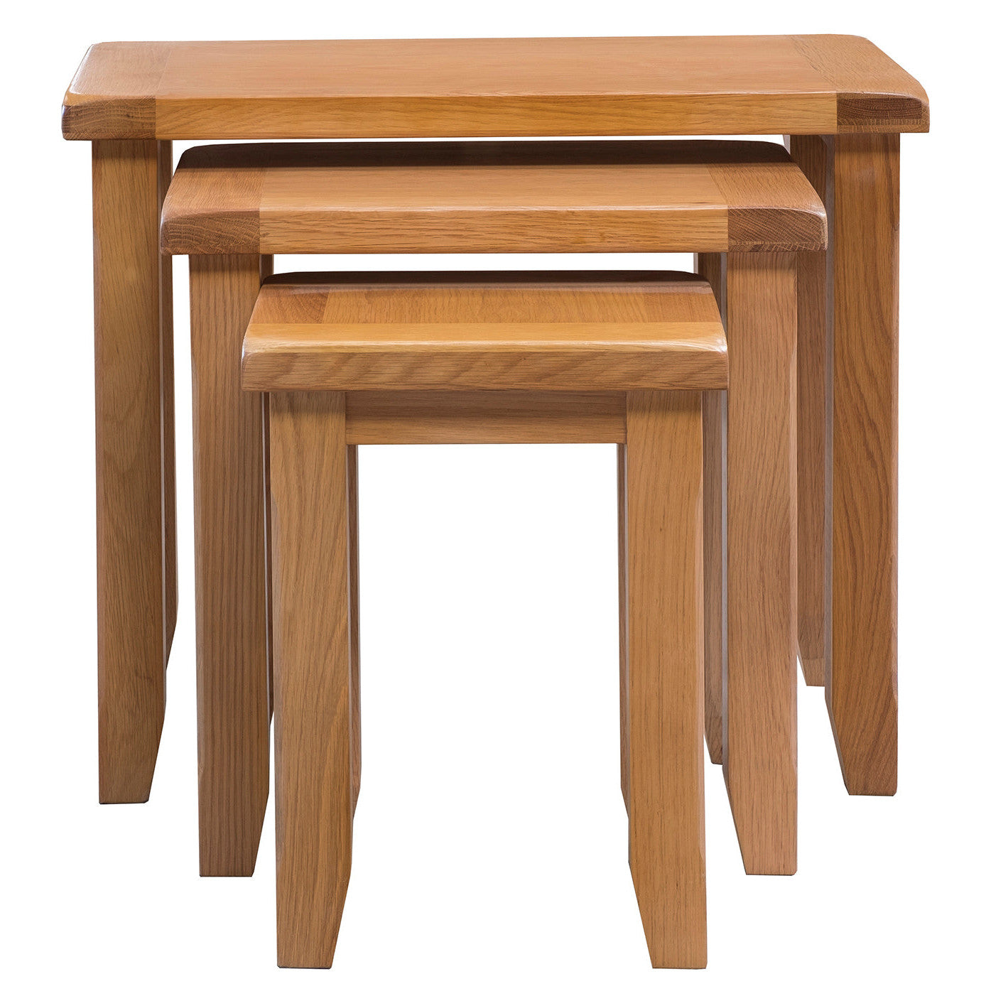 Saoirse Oak Nest of 3 Tables
