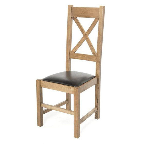 Siam X Back Oak Dining Chair