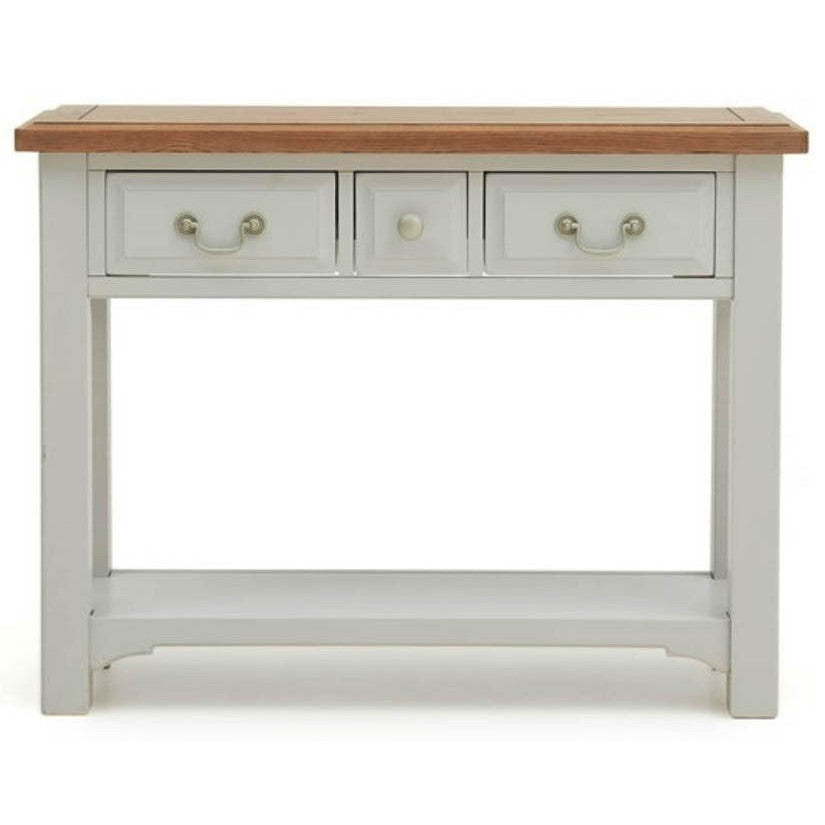 Eden Oak 3 Drawer Large Console