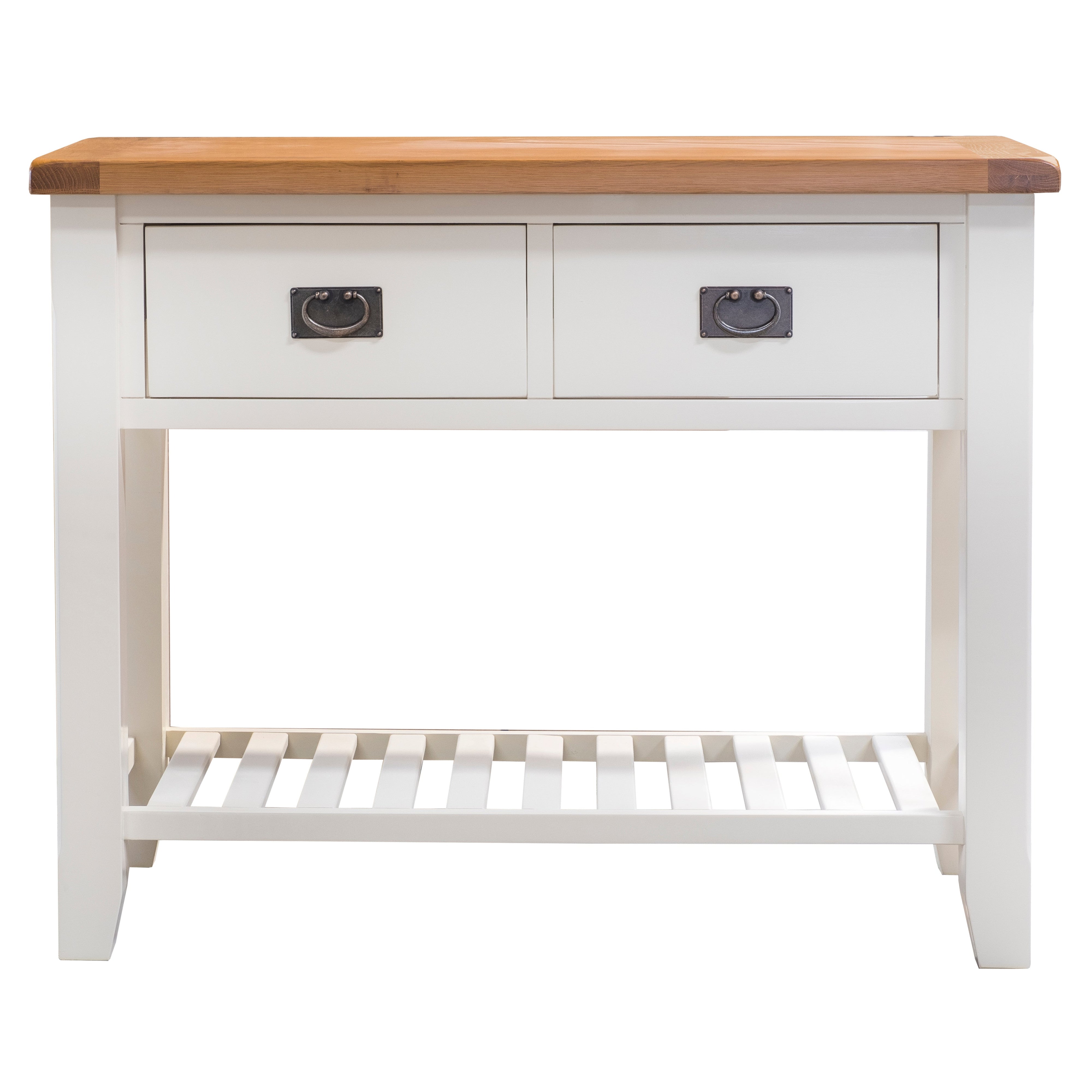 Skellig Oak Large Console Unit