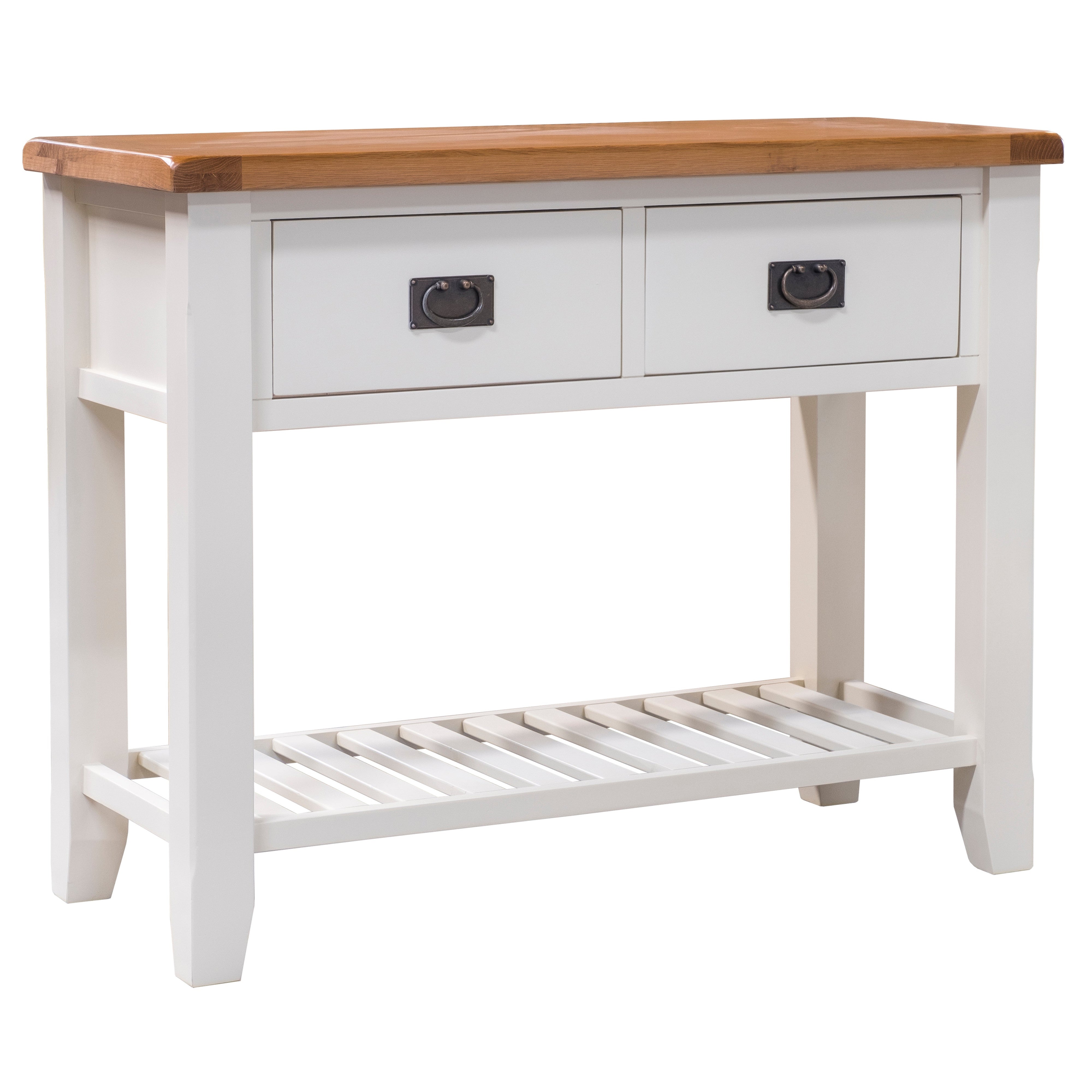 Skellig Oak Large Console Unit