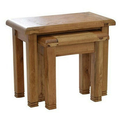Vermont Oak Nest Table (Set of 2)