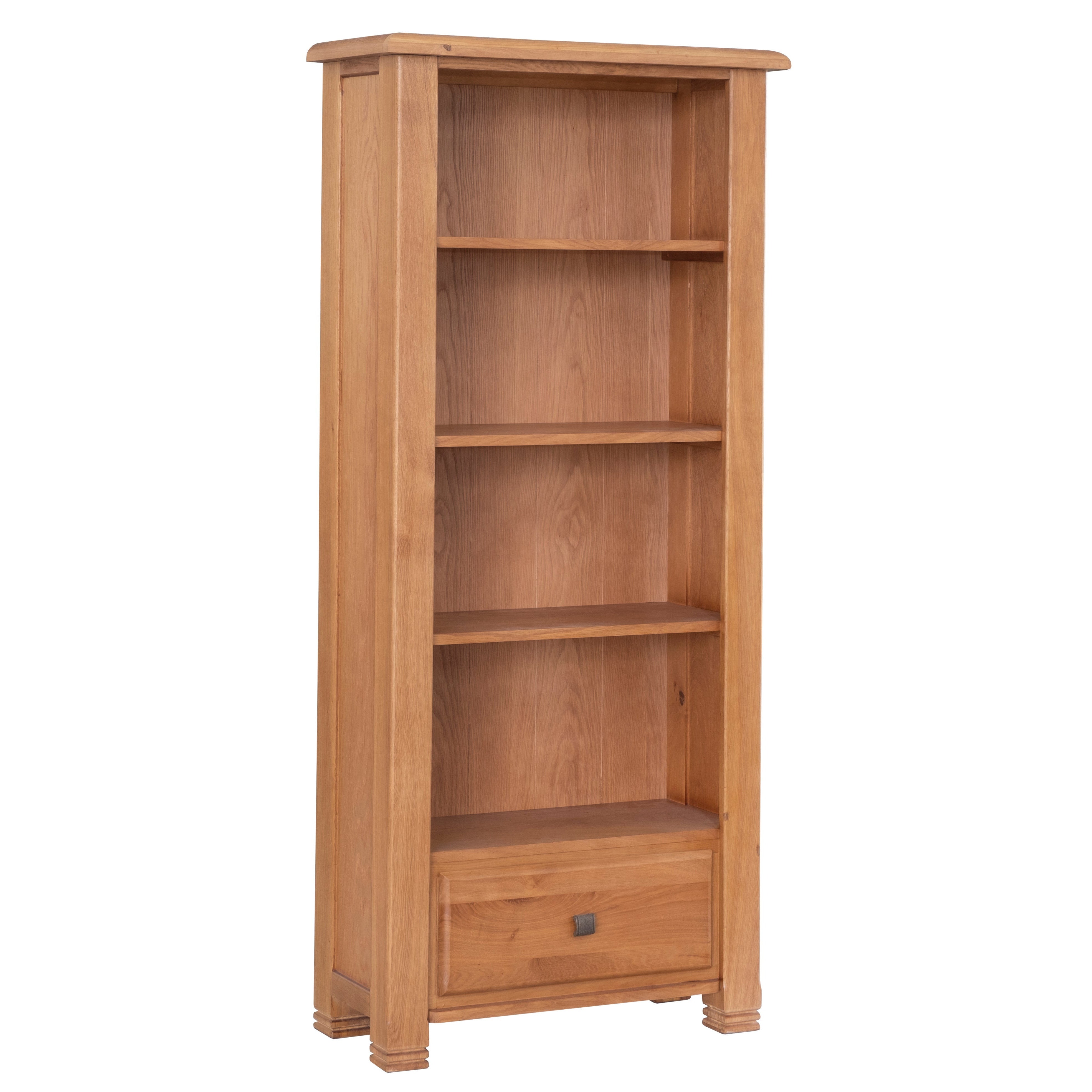 Vermont Oak Large Bookcase 800mm