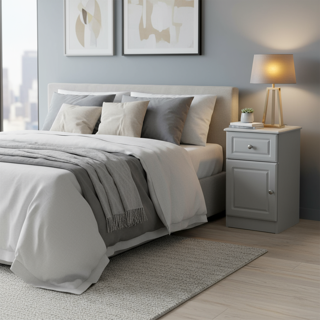 Grey Ash Door Locker