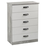 Vogue 5 Drawer Chest