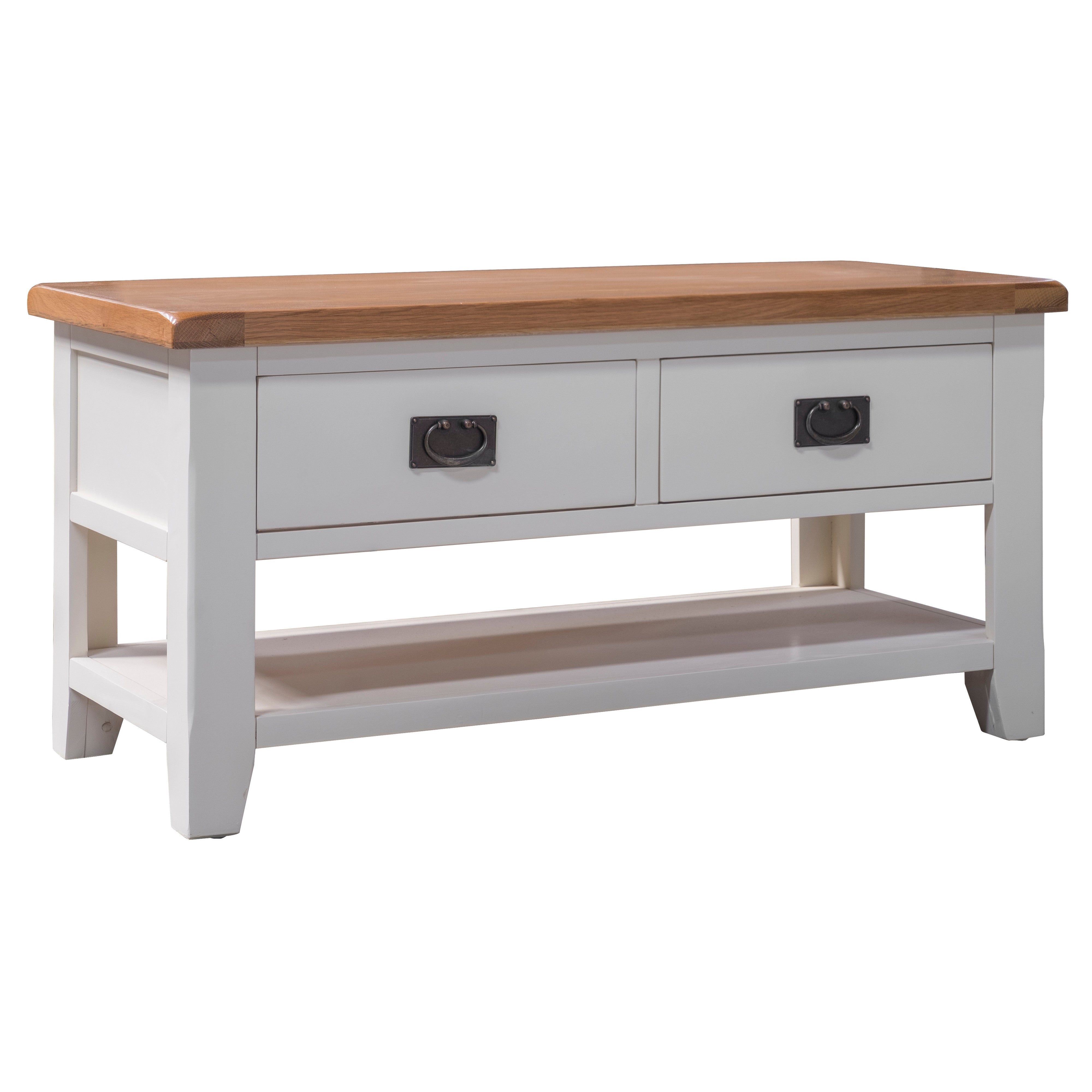 Skellig Oak Coffee Table with 2 Drawers