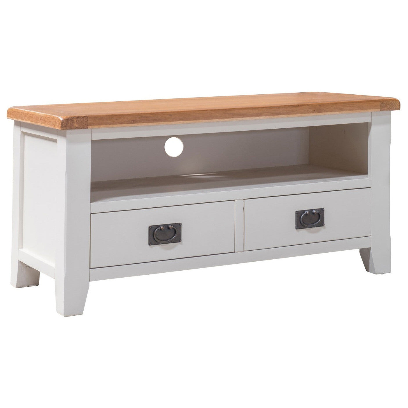 Skellig Oak Rectangular TV Unit