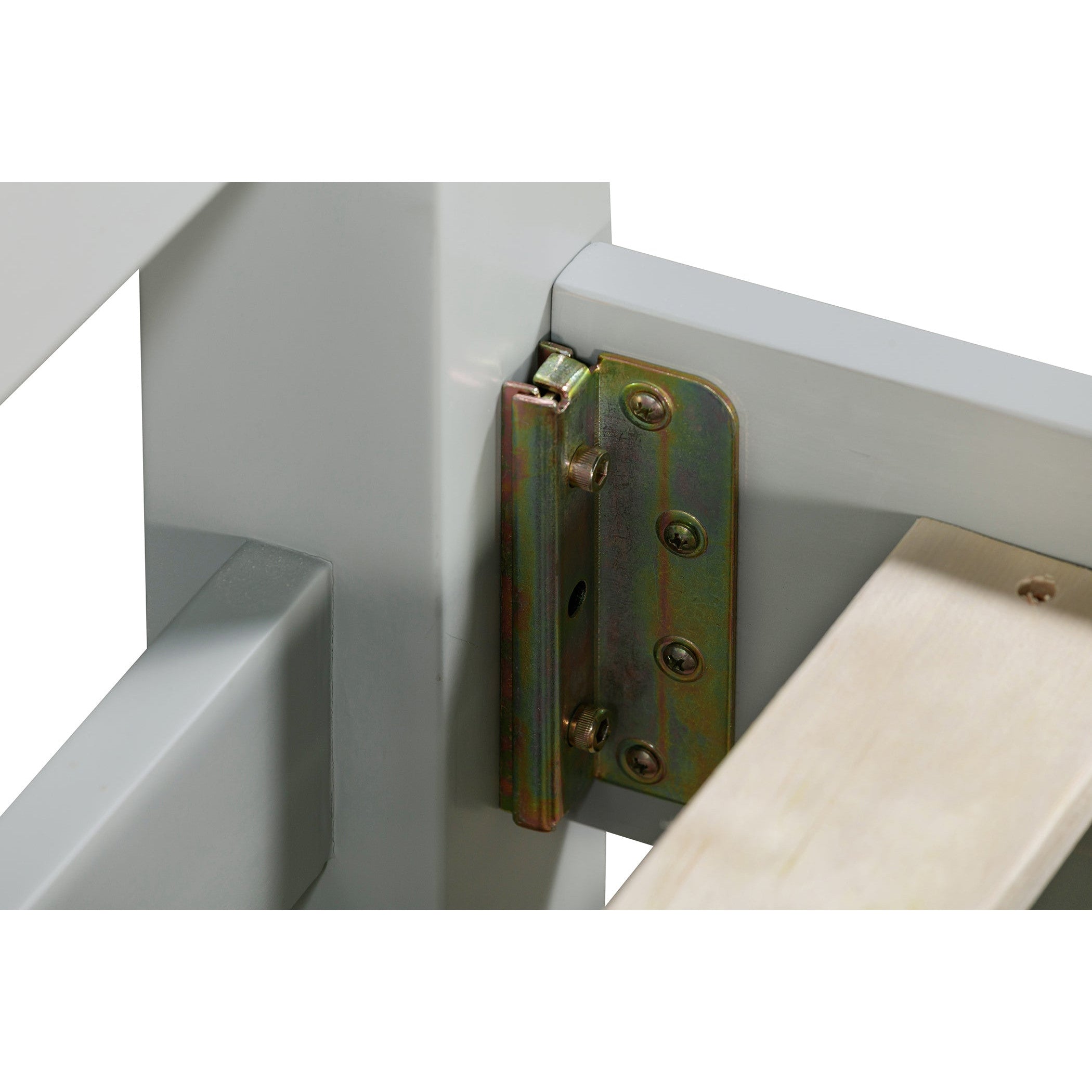 Capri Light Oak Curved Bedframe