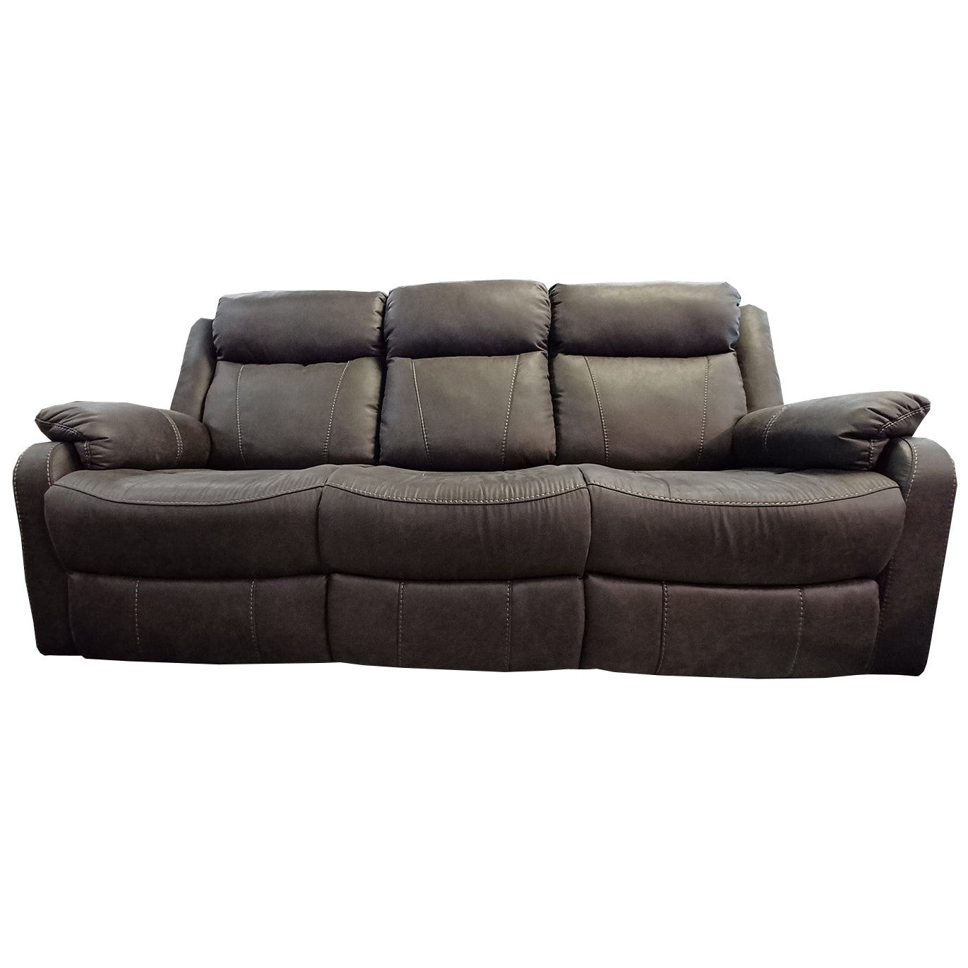 Joel 3 Seater Reclining Sofa with Table