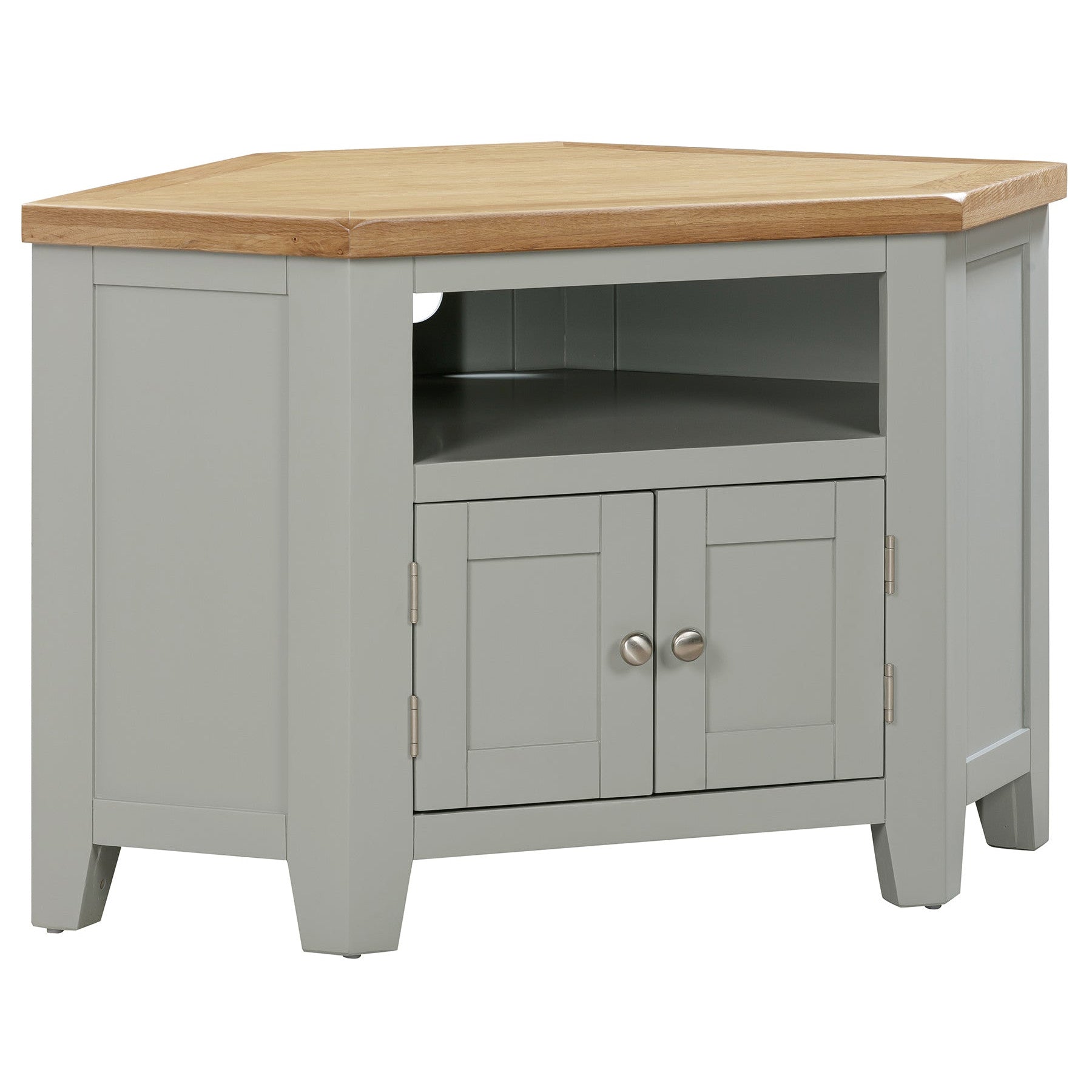 Capri Oak Corner TV Unit
