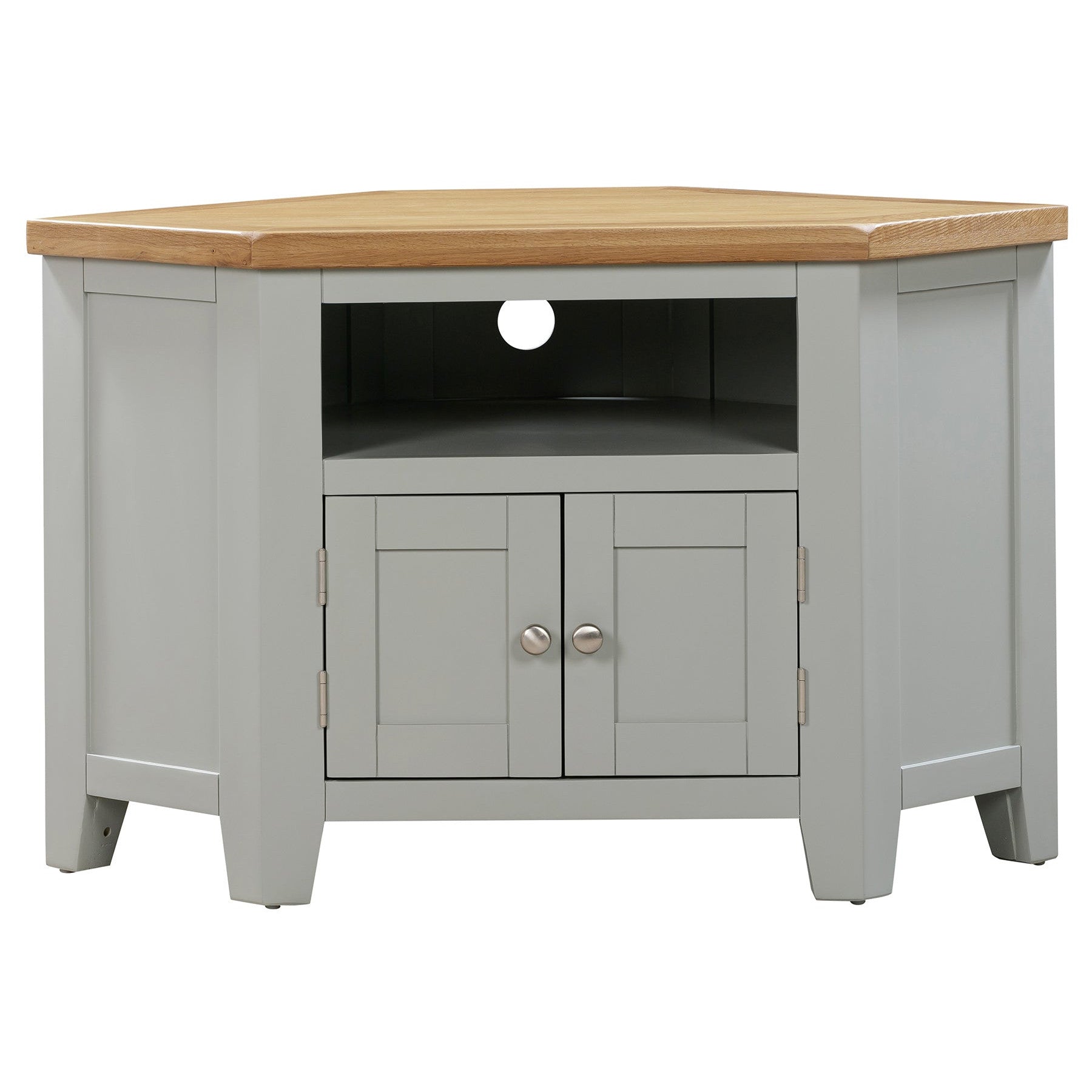 Capri Oak Corner TV Unit