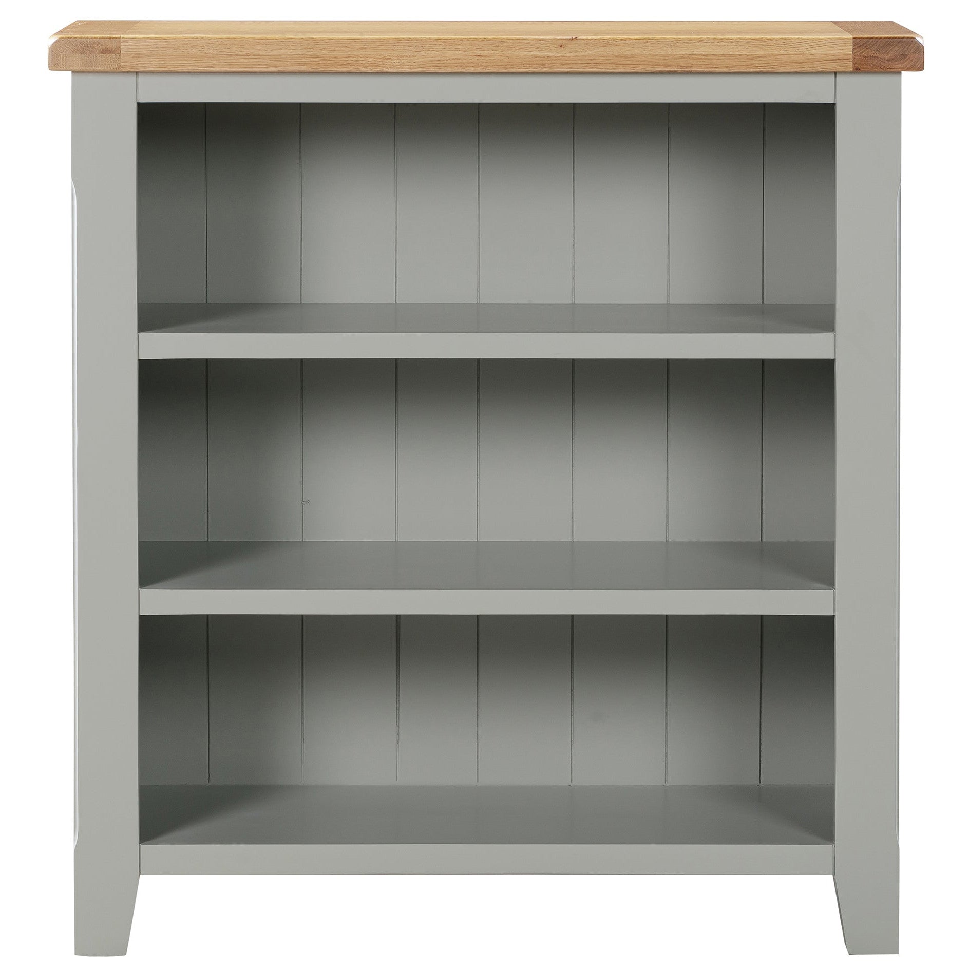 Capri Oak Low Bookcase