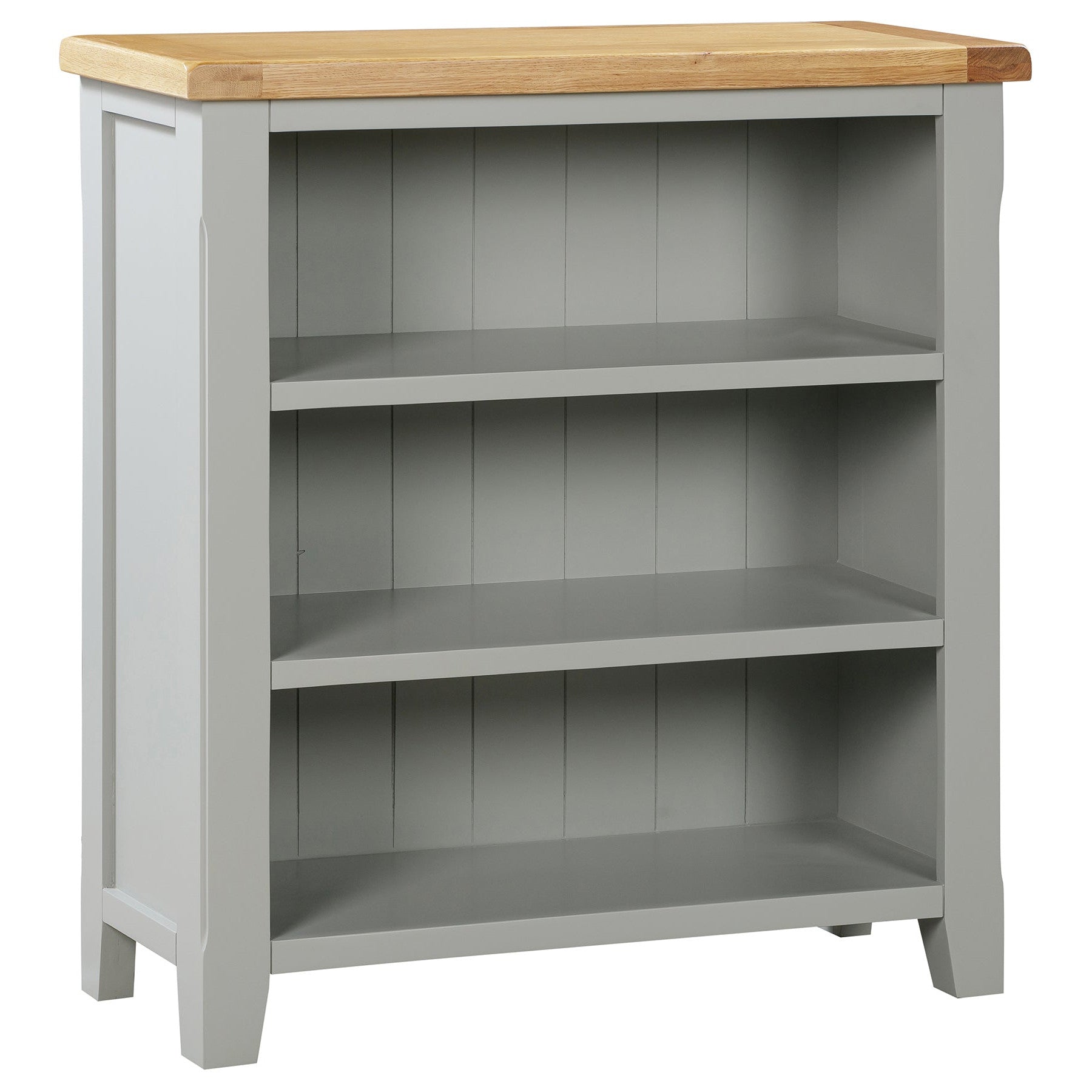 Capri Oak Low Bookcase