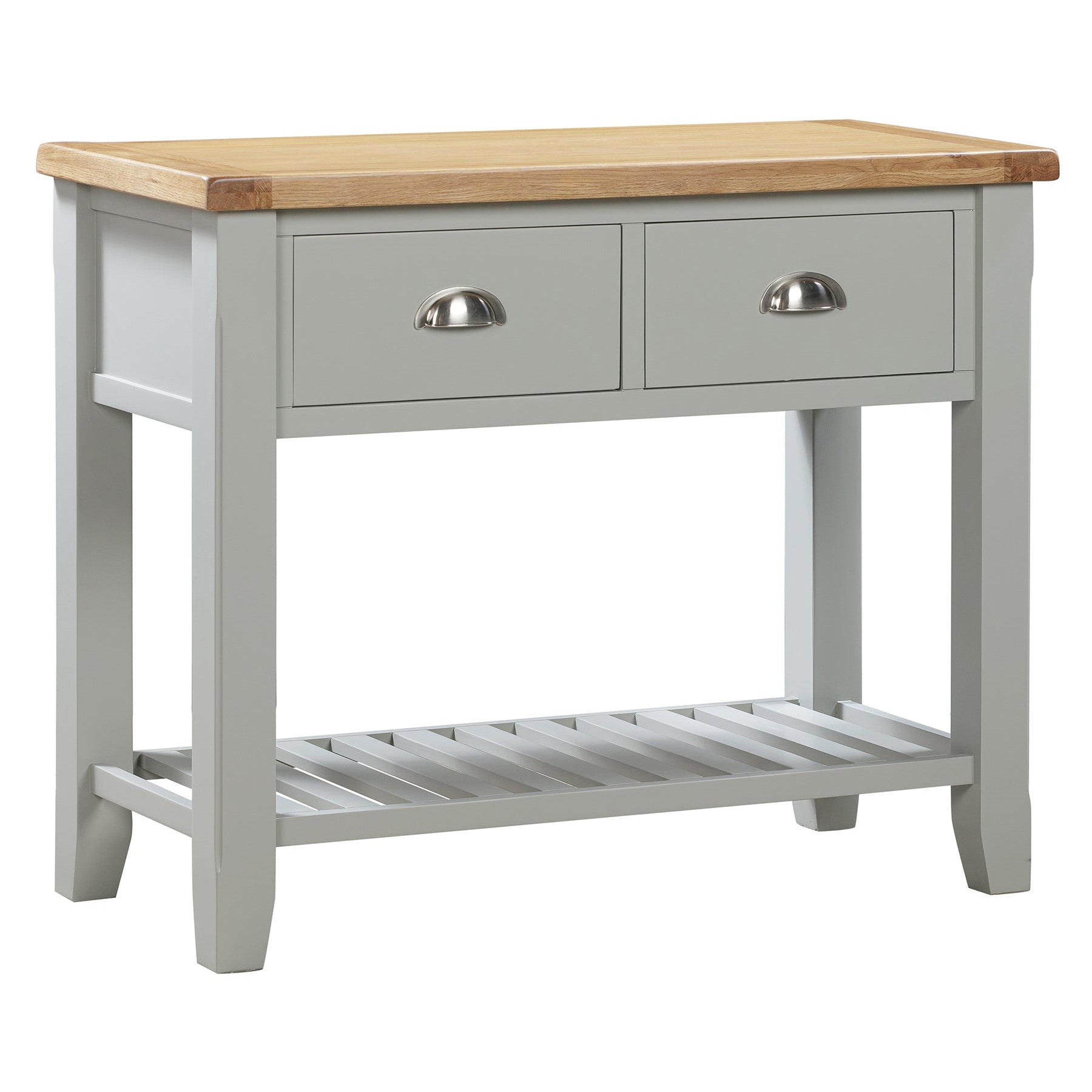 Capri Oak Large Console Table