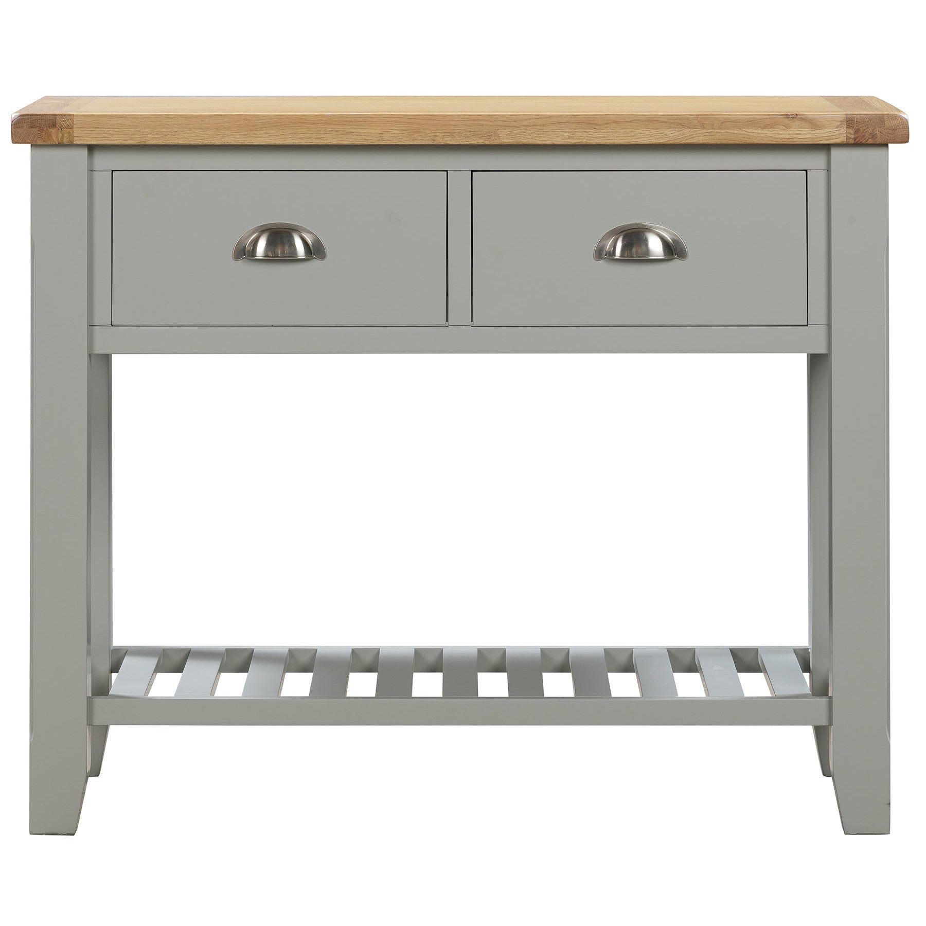 Capri Oak Large Console Table