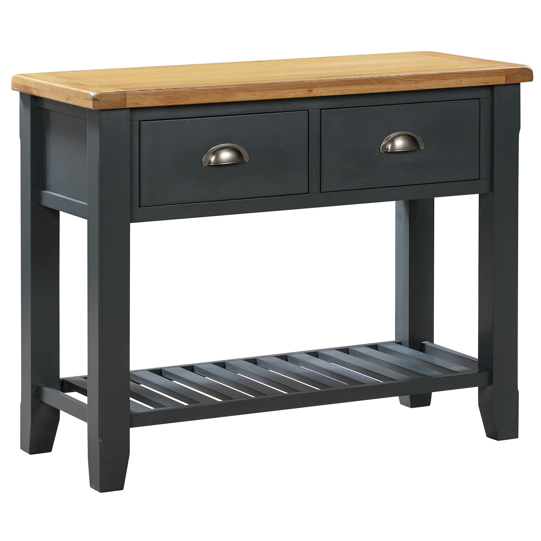 Capri Oak Large Console Table