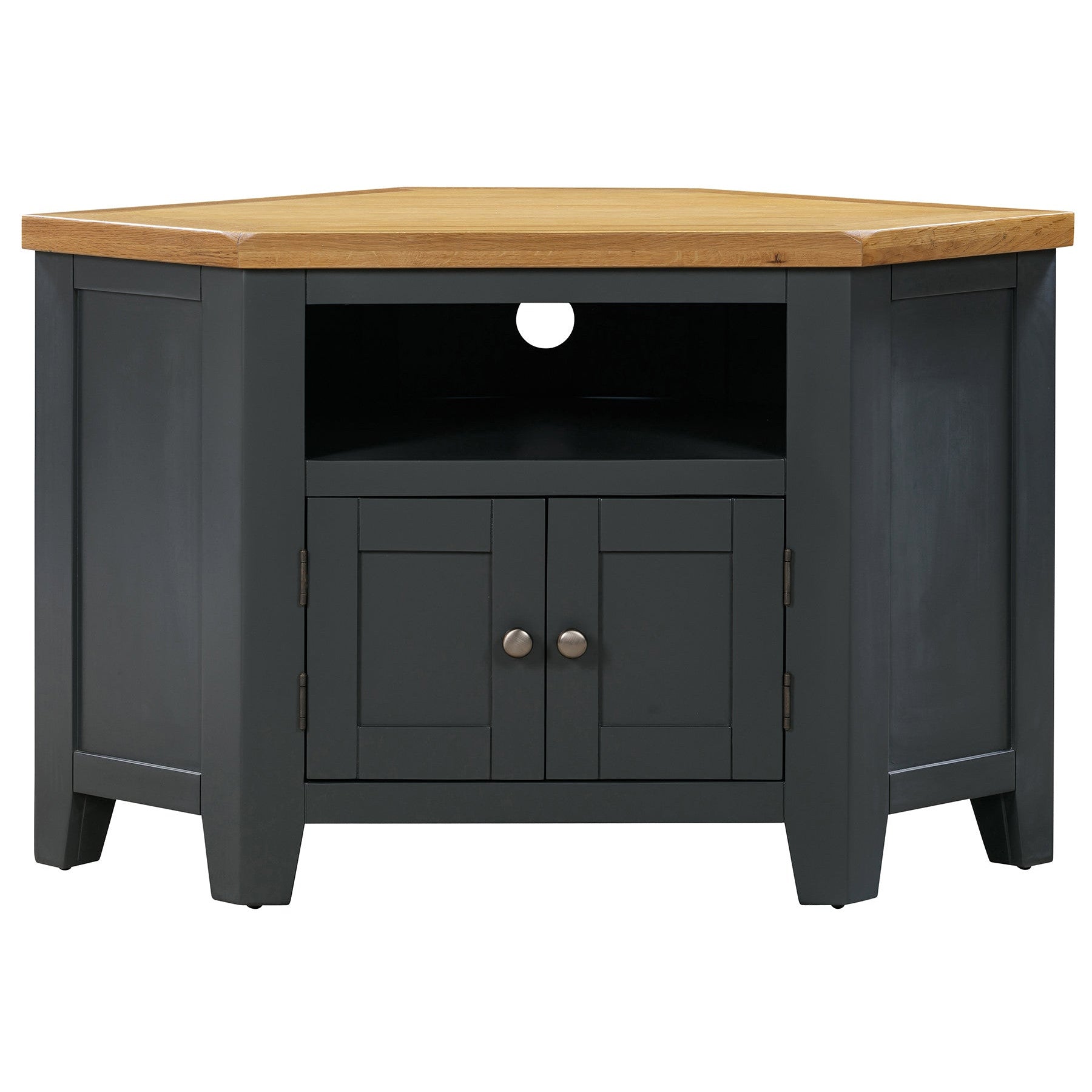 Capri Oak Corner TV Unit