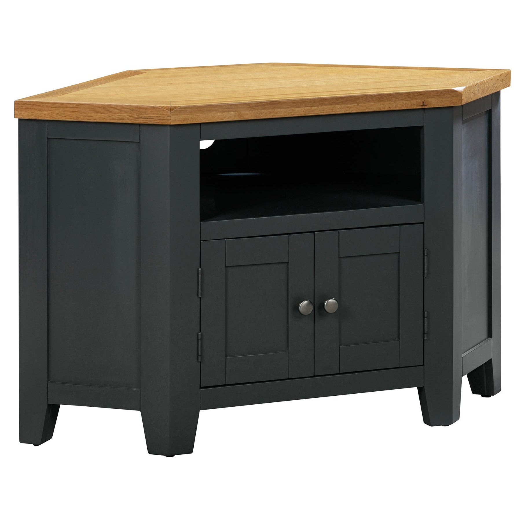 Capri Oak Corner TV Unit