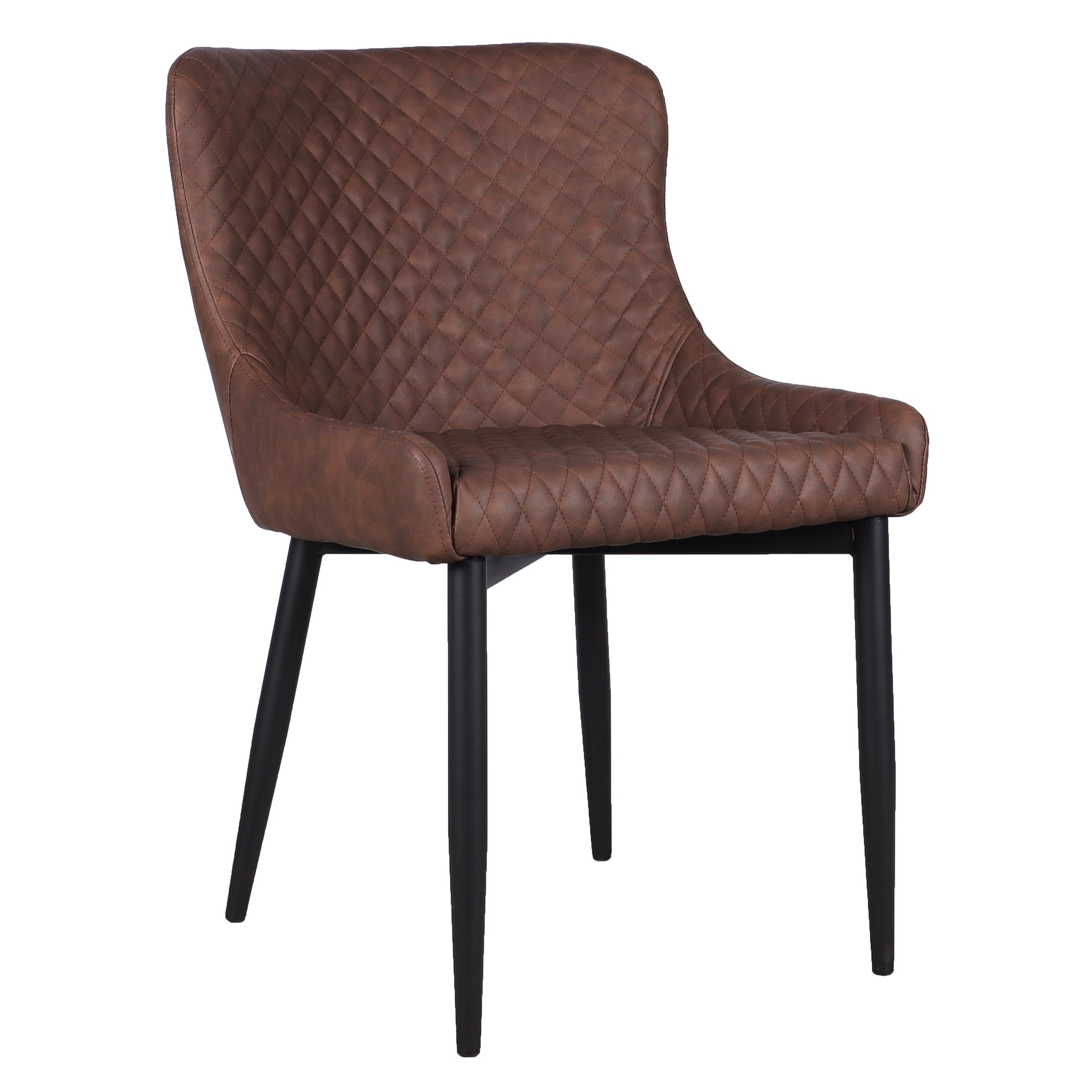 Carlo Dining Chair – Chocolate Brown | Light Grey | Sage Green