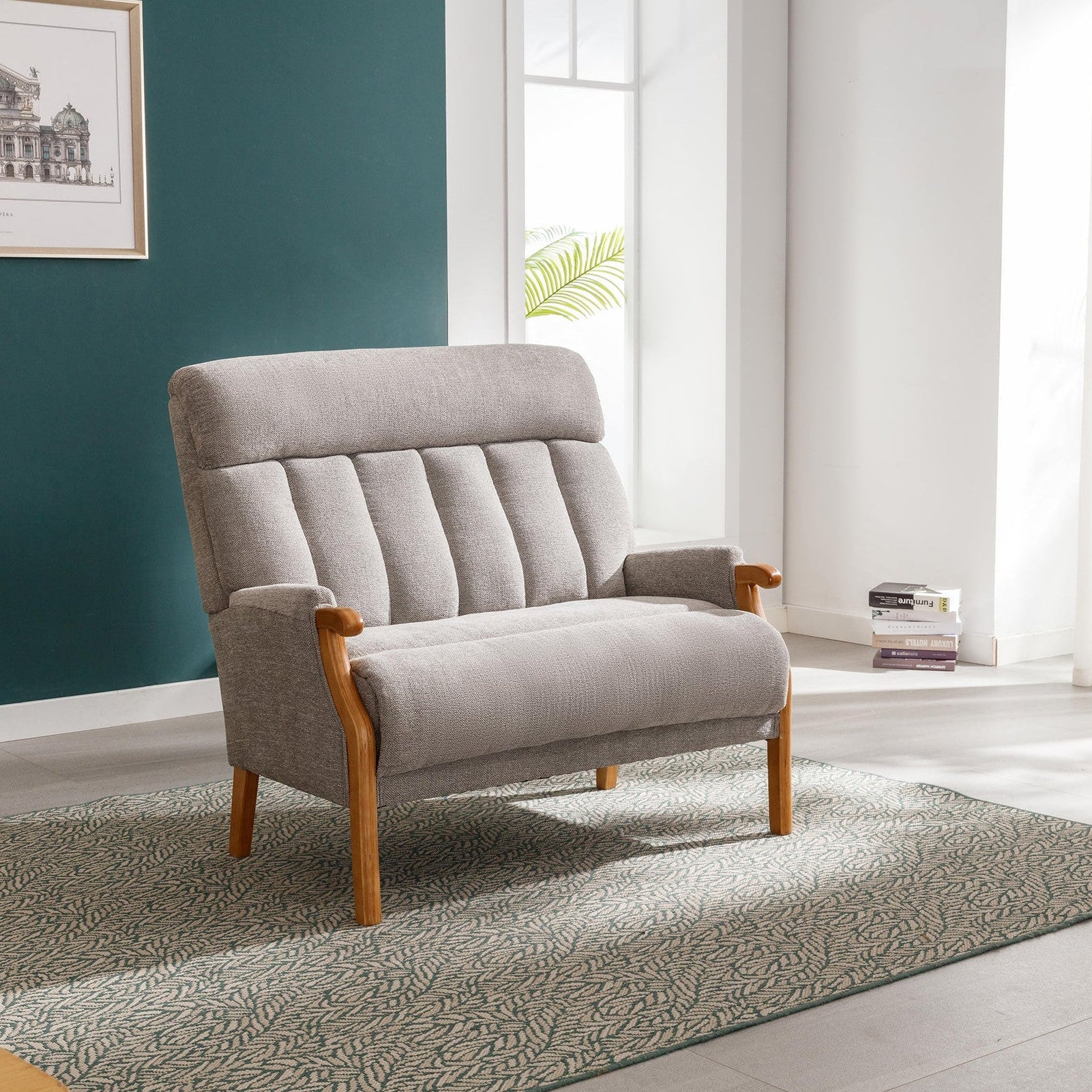 Blaze Fireside Loveseat