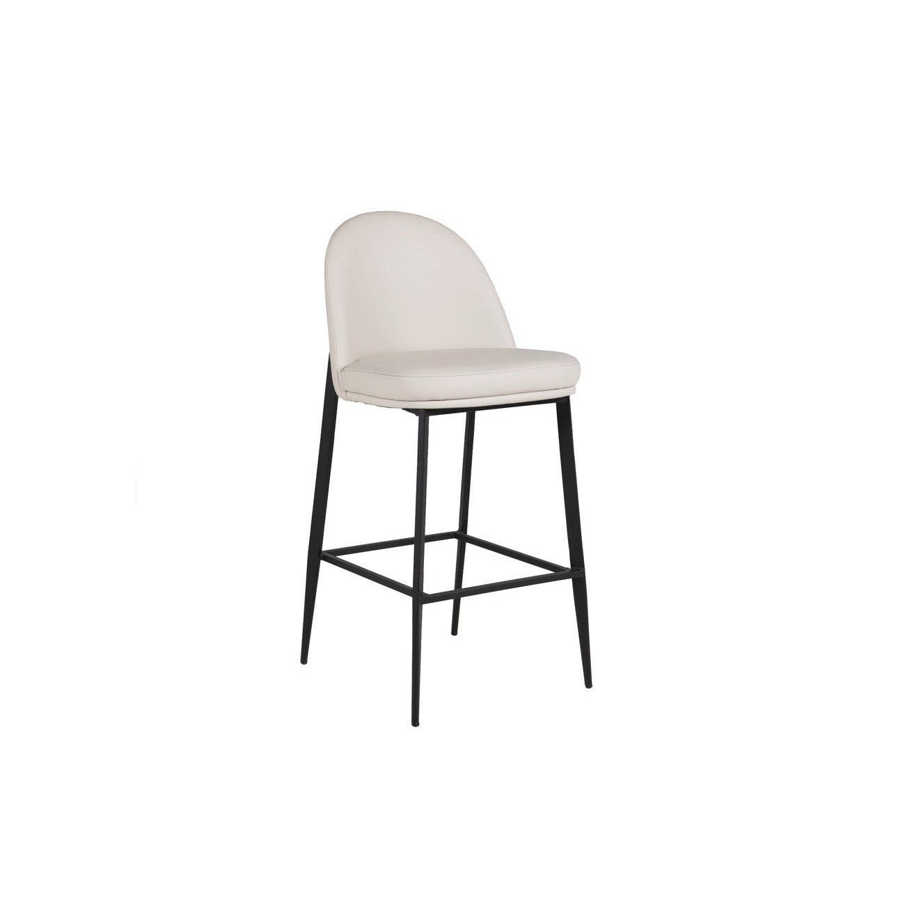 Valent Leather Bar Stool