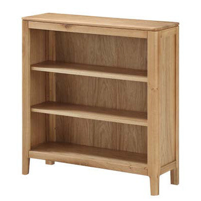 Dunmore Oak Low Bookcase