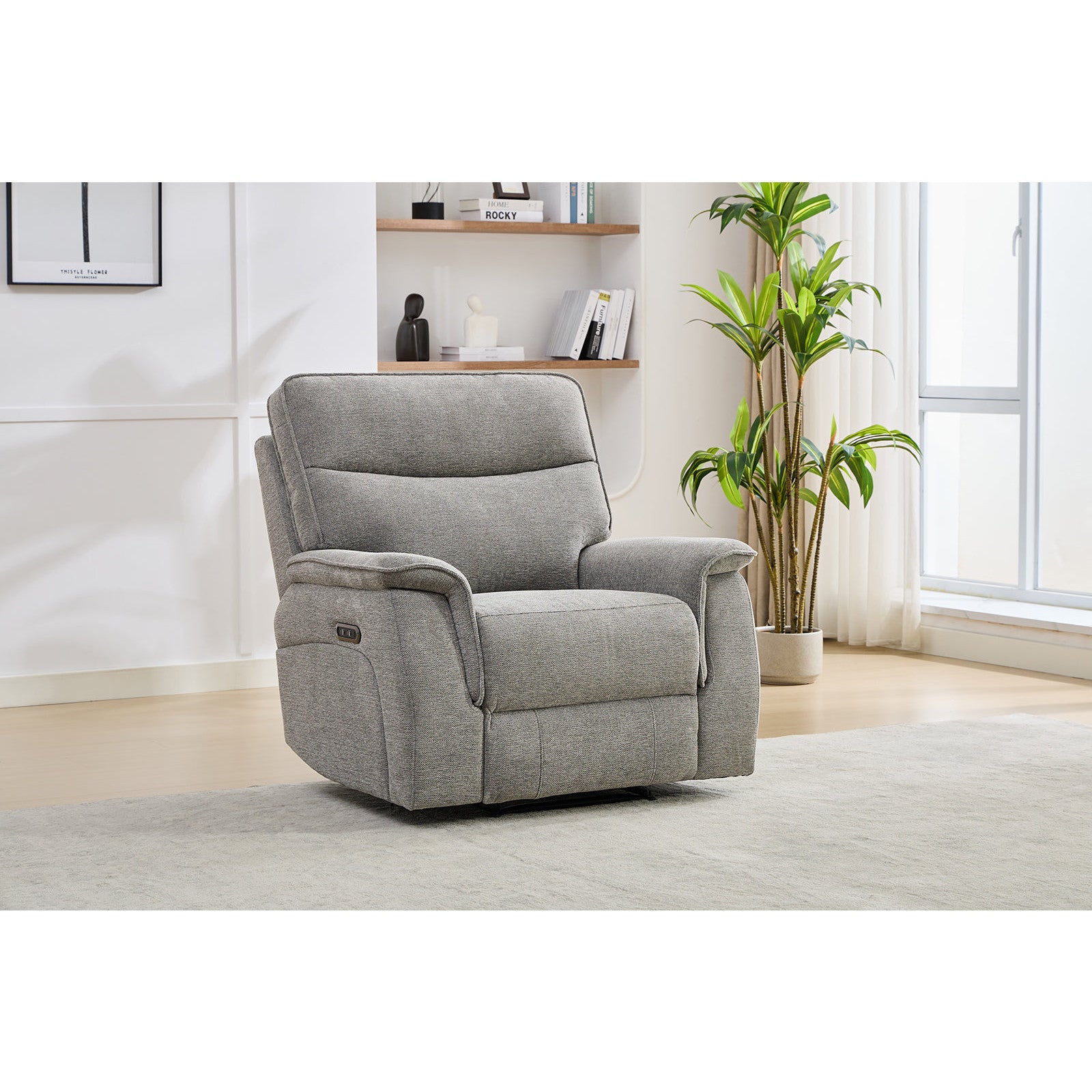 Baker Electric Recliner Armchair