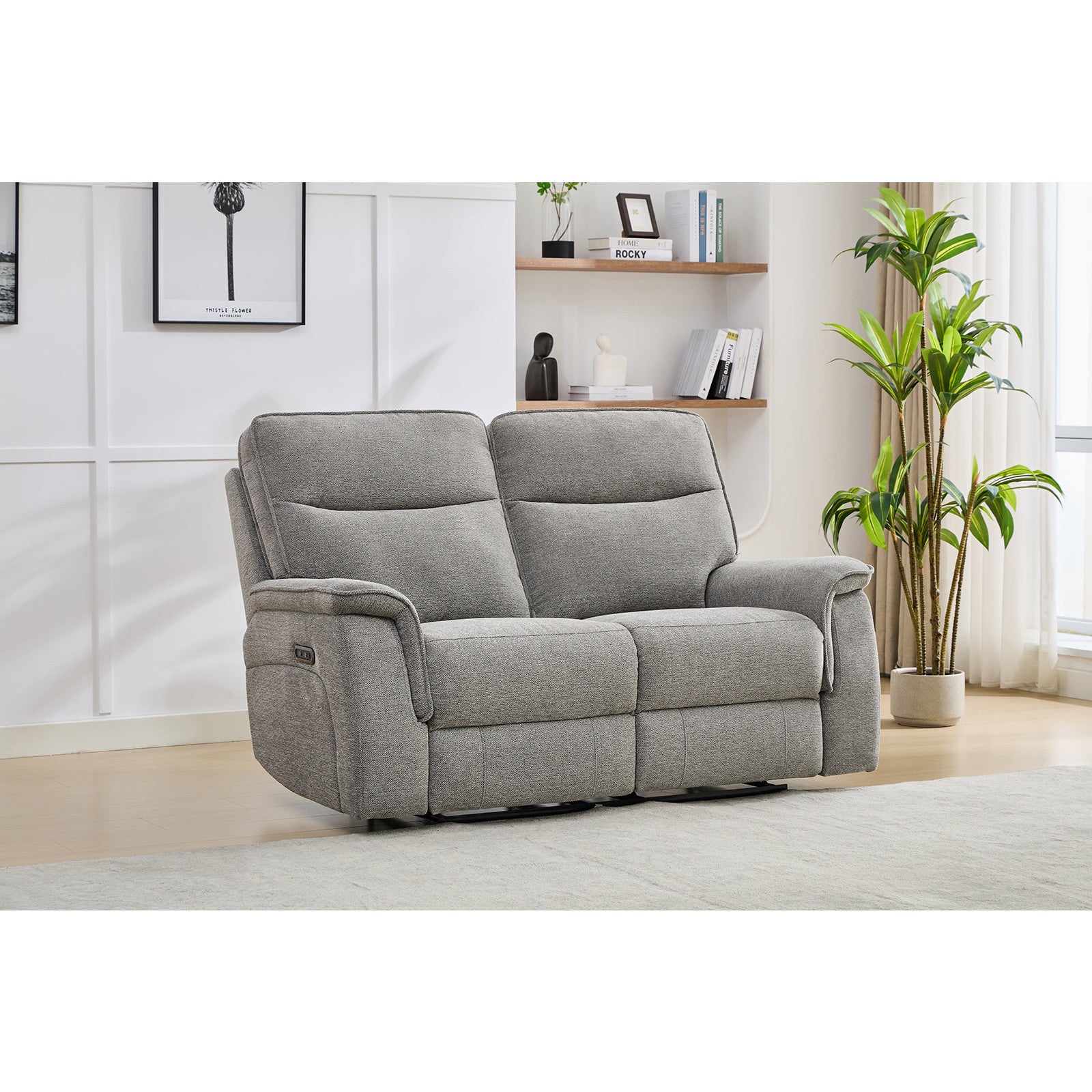 Baker 2 Seater Electric Recliner Loveseat