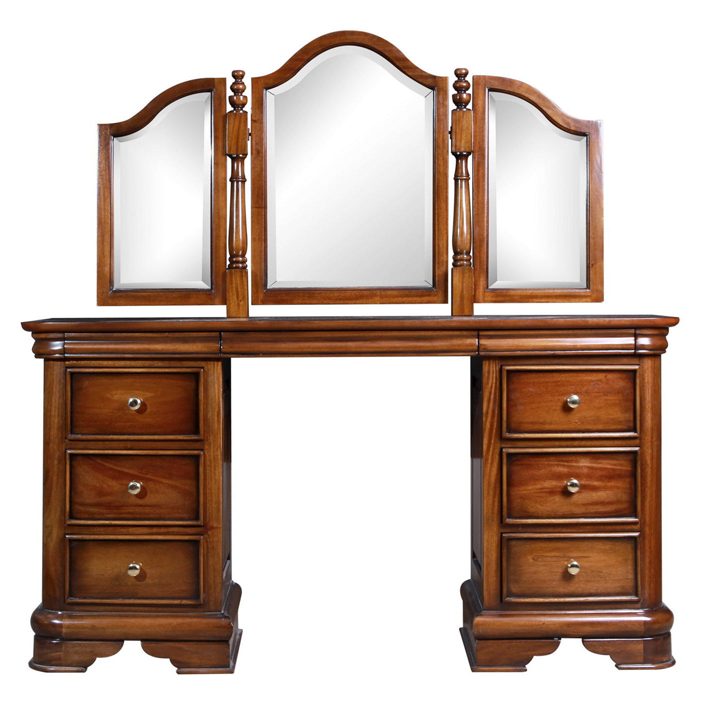 Farah Dressing Table | Mirror | Stool