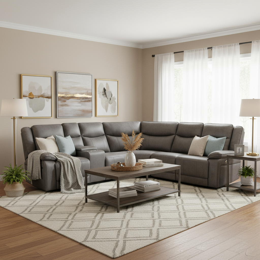 Ashford Corner Electric Reclining Sofa