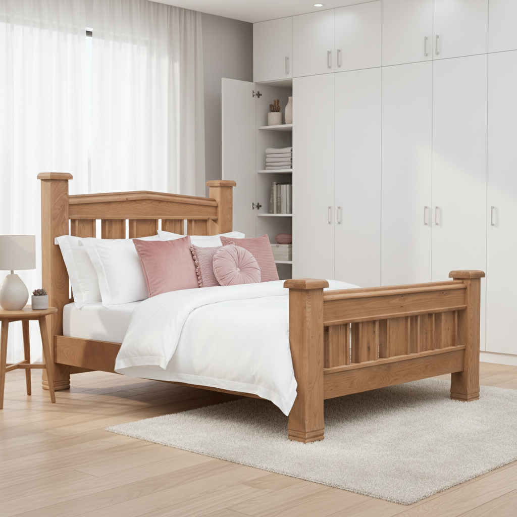 Vermont Oak Bed Frame