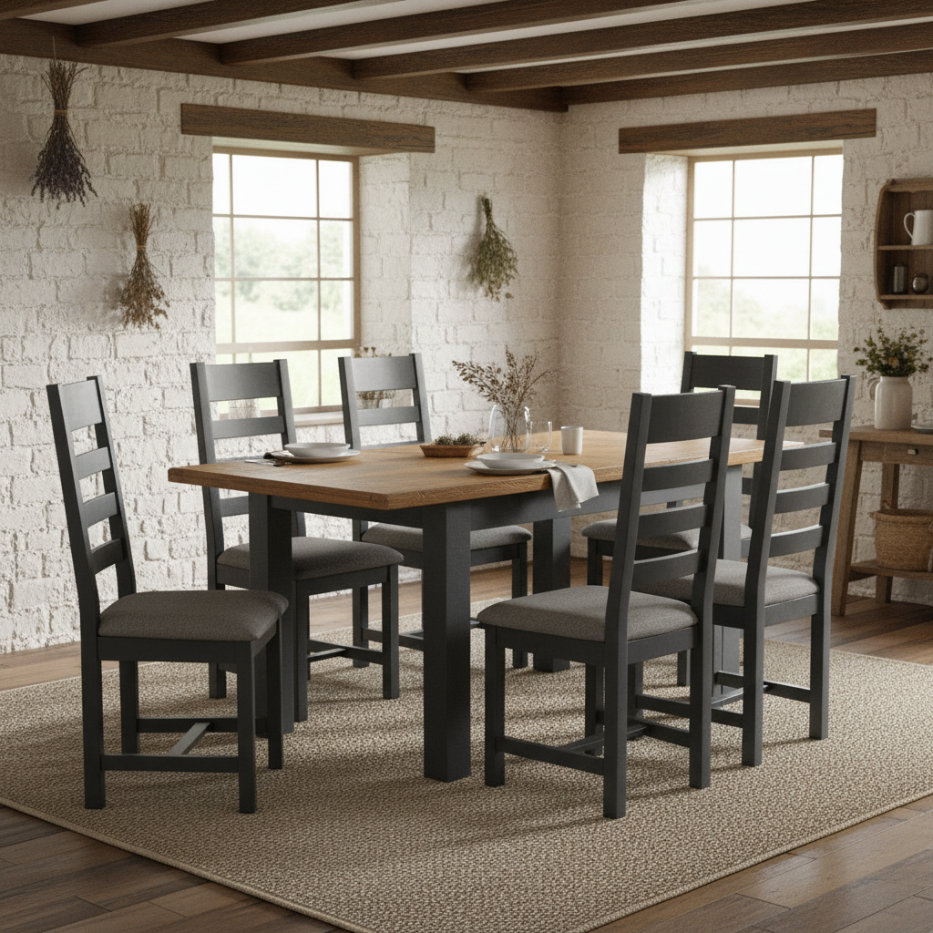 Capri Dark Dining Collection