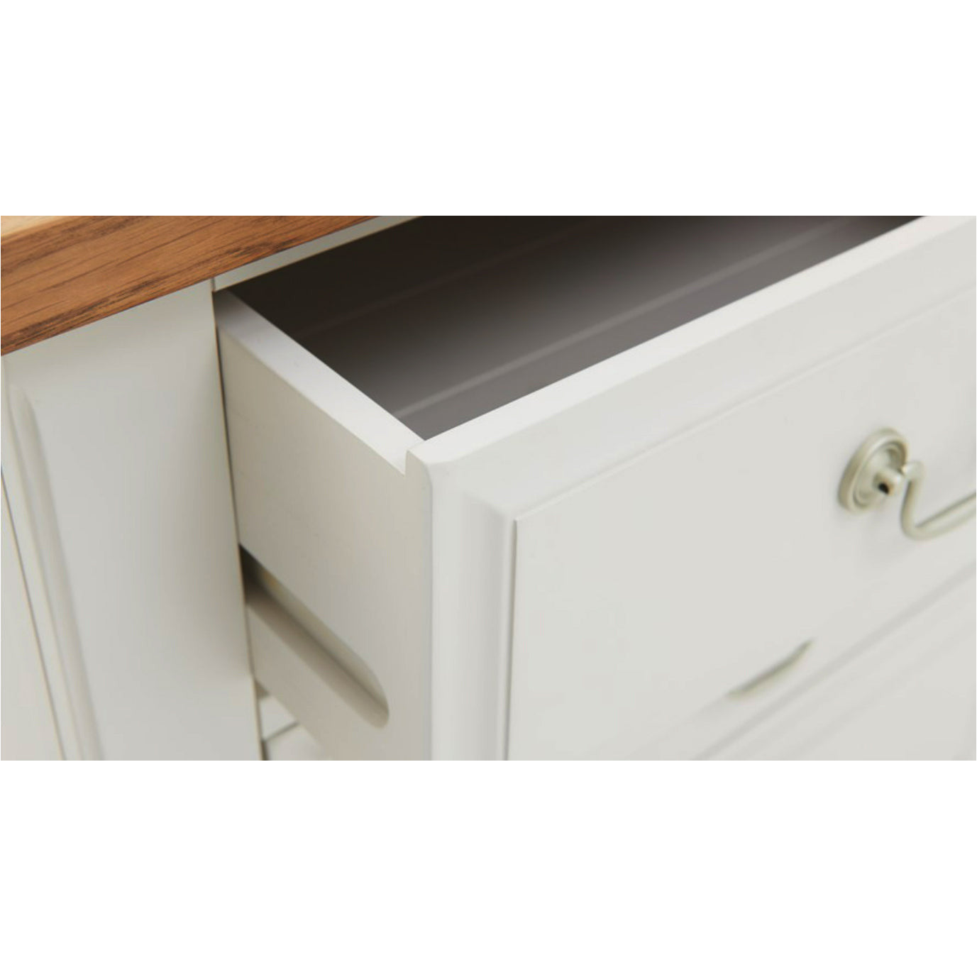 Eden Oak 3+4 Wide Chest