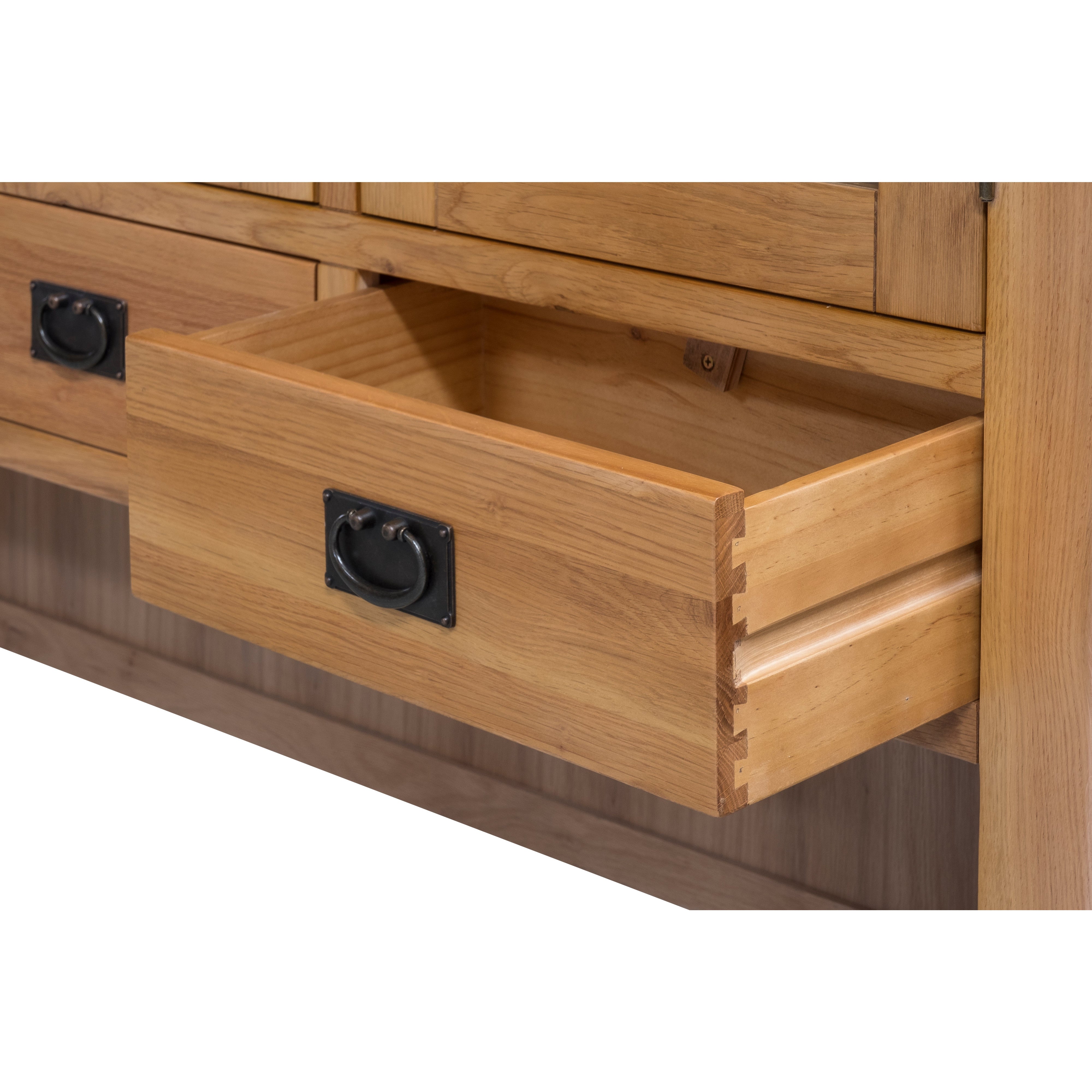 Saoirse Oak Buffet Hutch (Top)