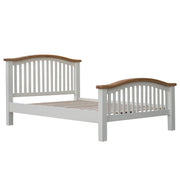 Skellig Oak Curved Bed Frame