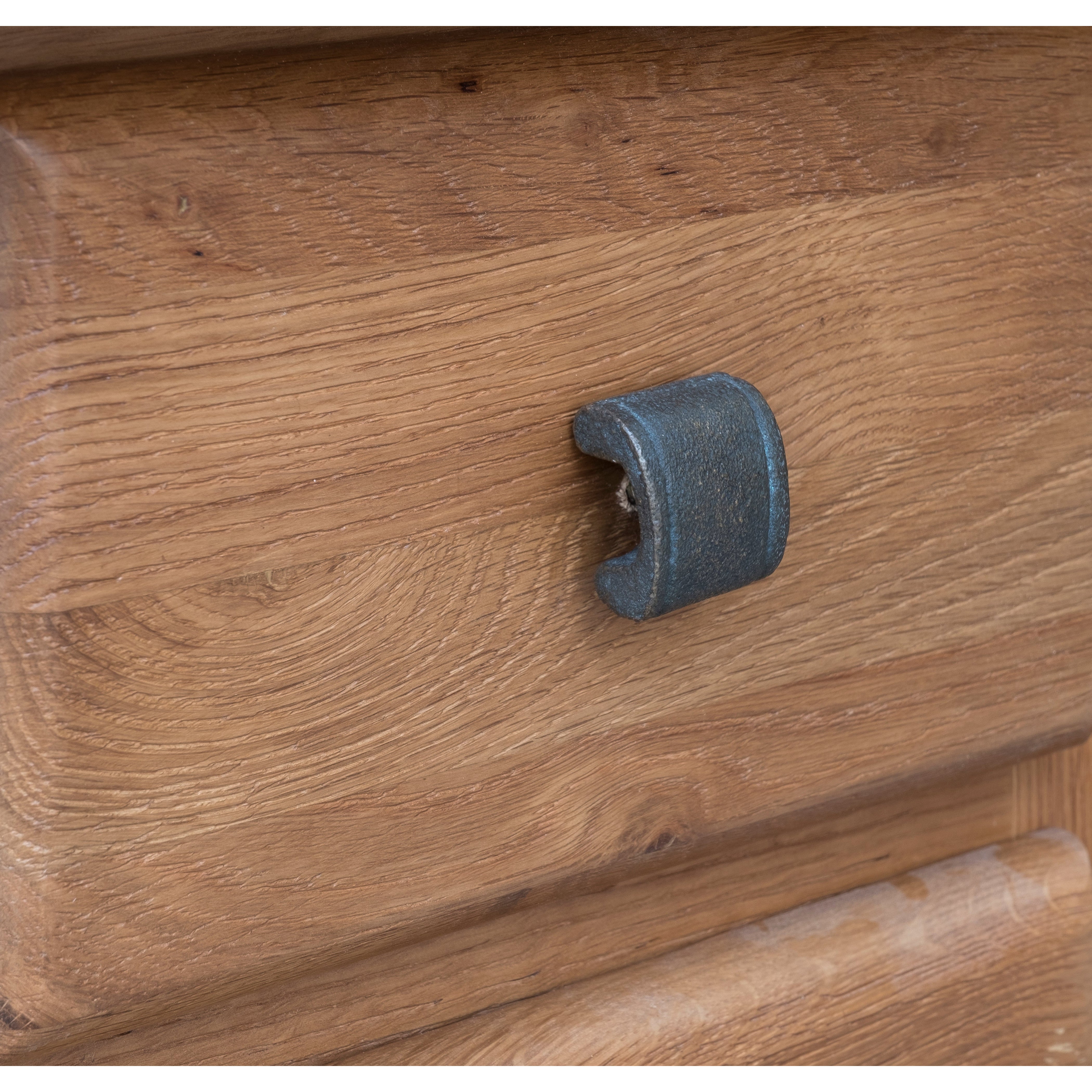 Vermont Oak 3 Drawer Bedside Locker