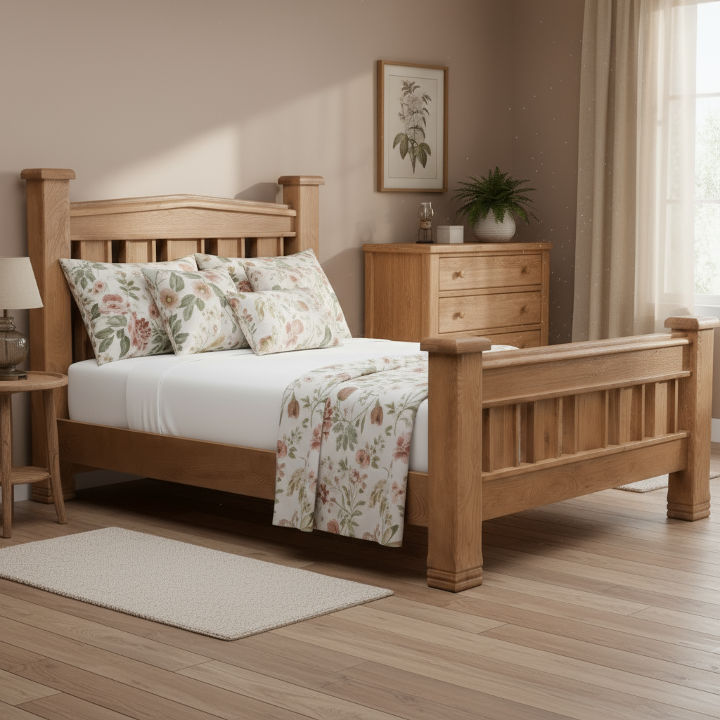 Providence Oak Bed Frame