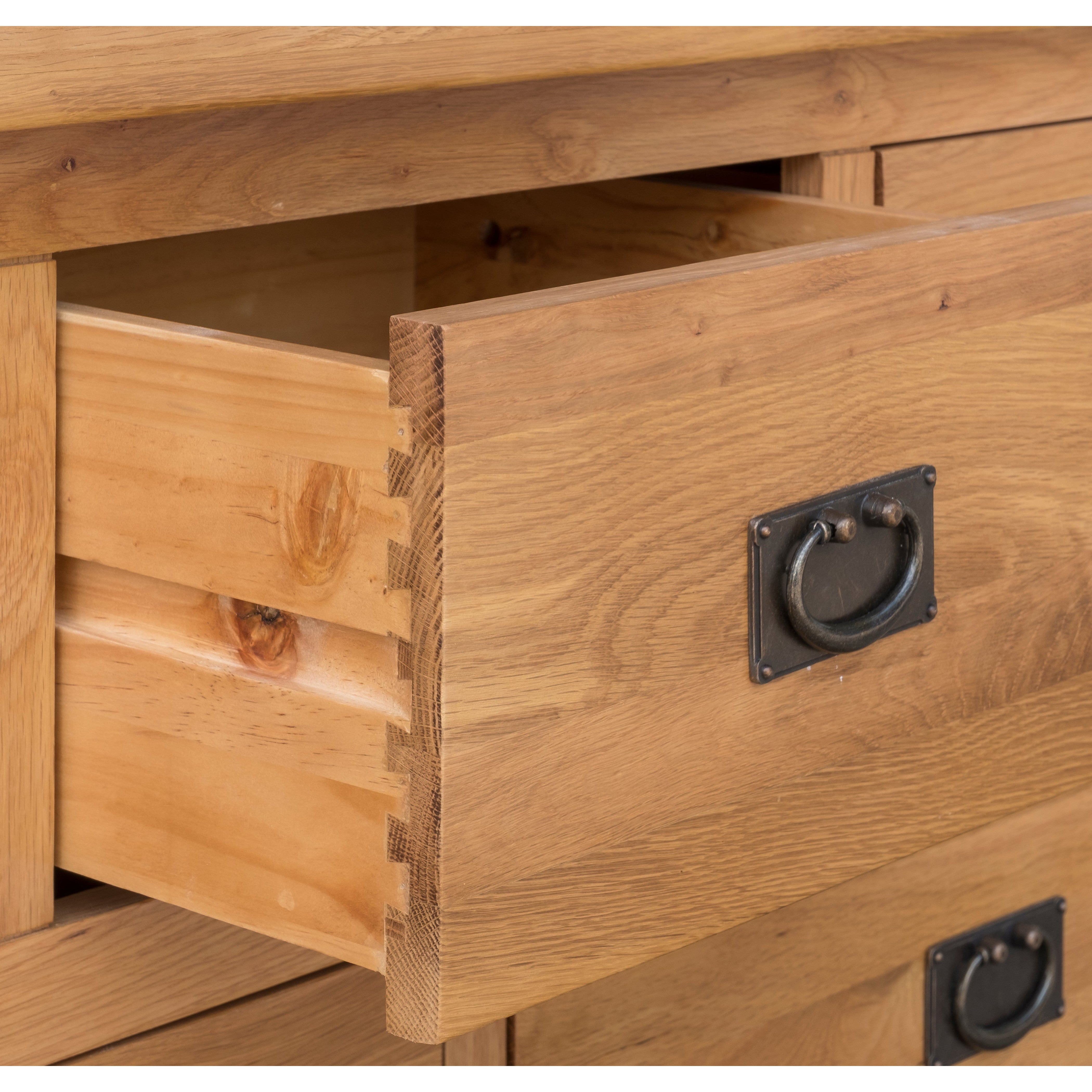 Saoirse Oak 7 Drawer Wide Chest
