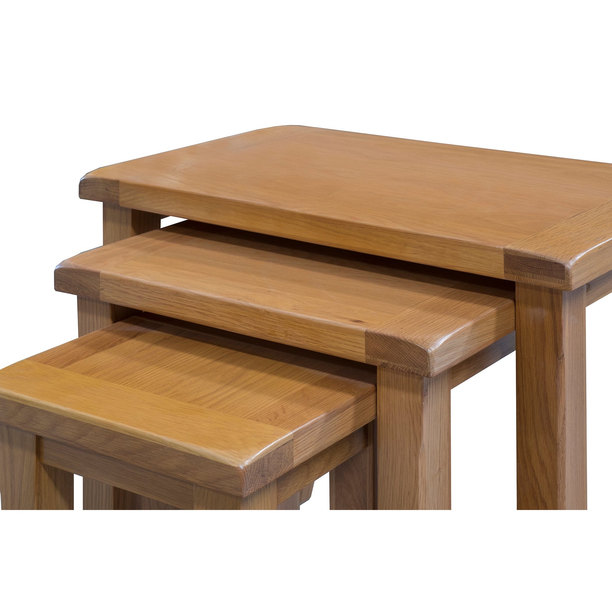 Saoirse Oak Nest of 3 Tables