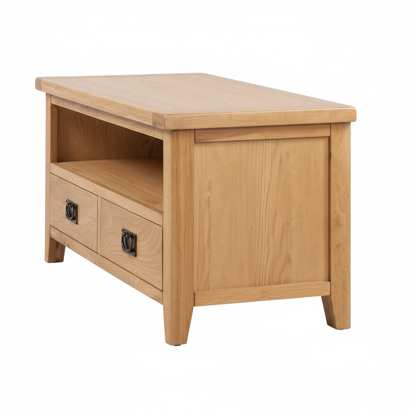 Saoirse Oak Rectangular TV Unit