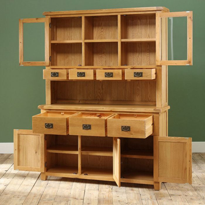 Saoirse Oak Buffet Hutch (Top)