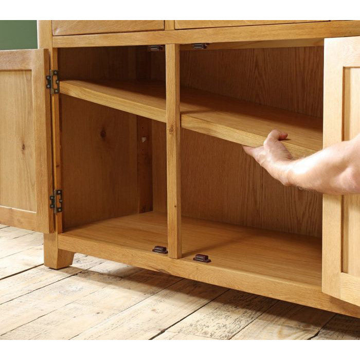 Saoirse Oak Buffet Hutch (Top)