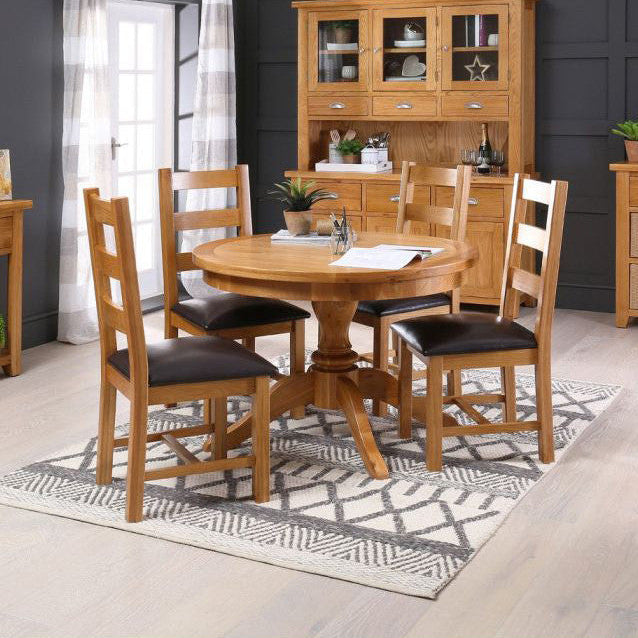 Saoirse Oak Round Table