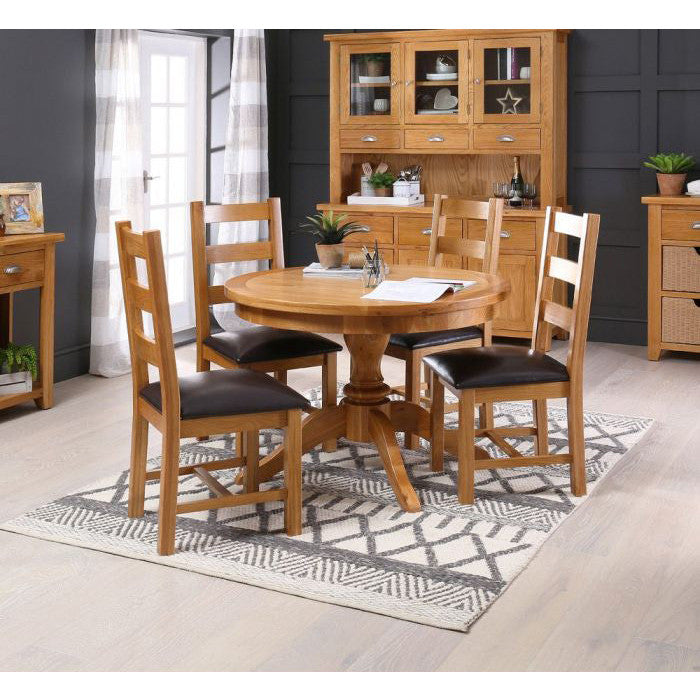 Saoirse Oak Round Table
