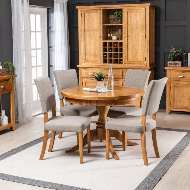 Saoirse Oak Round Table