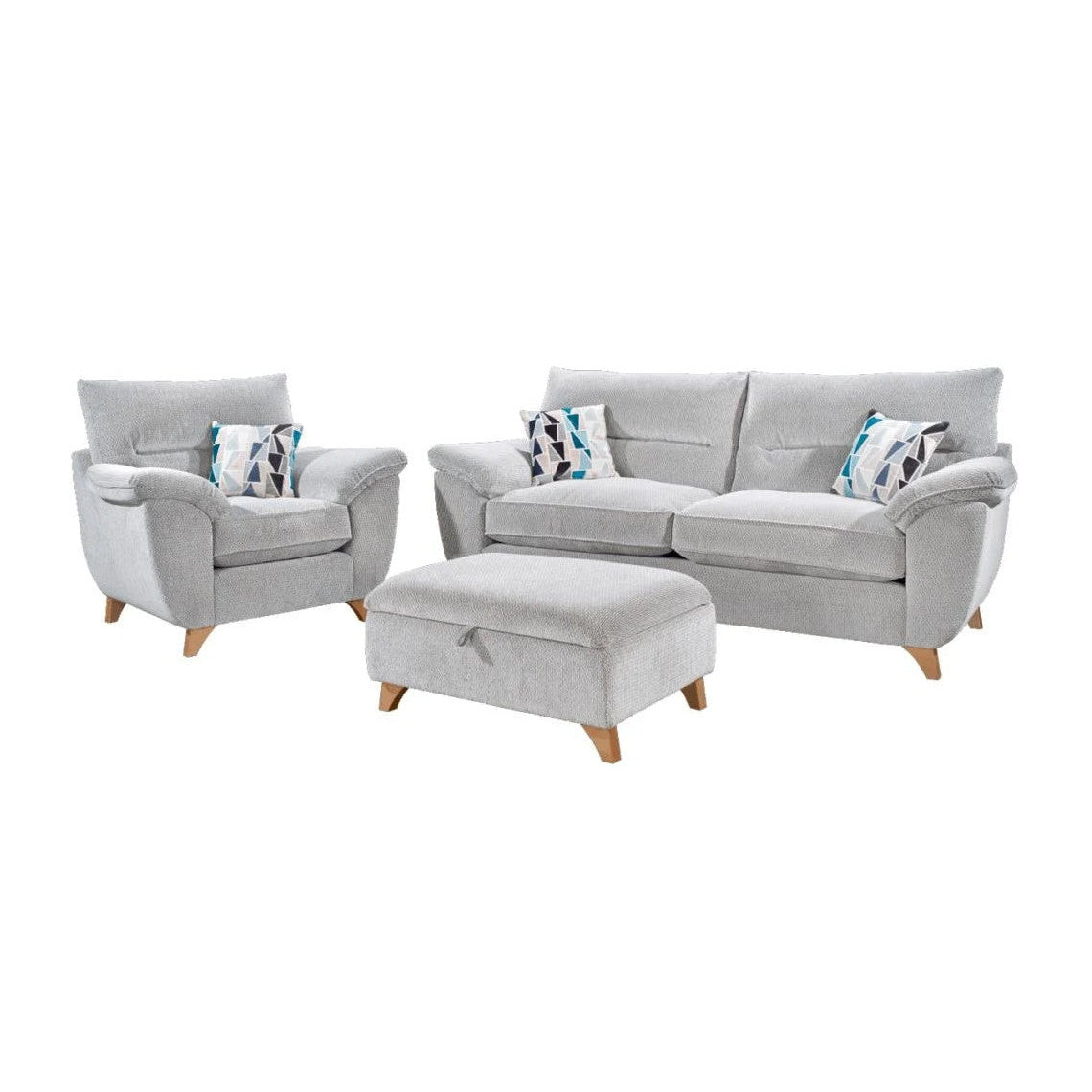 Billie Fabric 3 Seater Sofa
